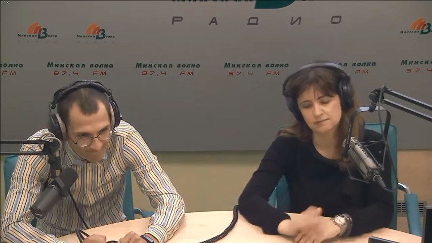 Анастасия Гриненко и Анатолий Лагутенков на Минской волне